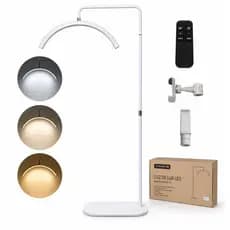 Luminária Meia Lua De Led Profissional Tomate C/ Controle MLG-113 COR BRANCO