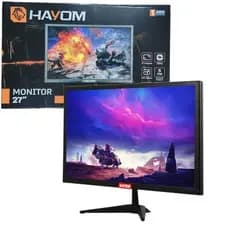 Monitor Hayom Mo6008 27 Full Hd Para Computador 75hz Com Nf Preto 127/220v