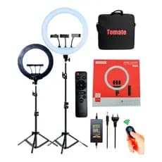 Led Ring Light 18 Polegadas 45w Tomate Mlg-193 3 Cores 110/220V Original