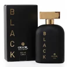 Perfume Masculino Black Ollor 100ml  Fragrância Intensa e Elegante Longa Duração