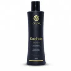 Creme Ativador de Cachos Ollor 300g Definidor Cabelos Cacheados e Crespos Hidratação e Definição