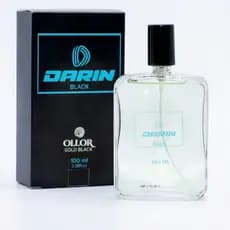Perfume Darin Black 100ml  Fragrância Masculina Intensa e Marcante Longa Duração Elegante e Sofisticado
