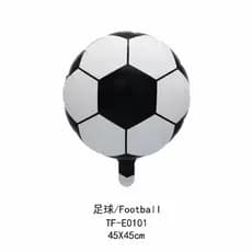 Balão Metalizado Bola De Futebol 45*45cm 18 polegadas