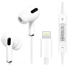 Fone De Ouvido Lightning Para iPhone 7 8 Plus X Xr 11 12 13 Cor Branco
