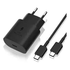 Carregador Super Turbo 25w Para Samsung S20 S21 S22 Ultra