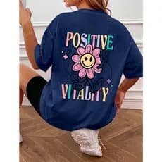 Camiseta Blusa Feminina 100% Algodão Confortável Treino Academia Dia a Dia Envio Imediato Em Até  24 Horas
