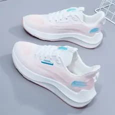 Tênis Esportivos Femininos de Verão Estilo Coreano, Tênis de Corrida Respiráveis e Elegantes, Novos Tênis Casuais com So
