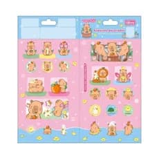 Adesivo Duplo Tilibra Capyclub Capivara M 100x208mm