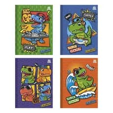 Agenda Permanente Animativa Saurus 64 Folhas 120x160mm