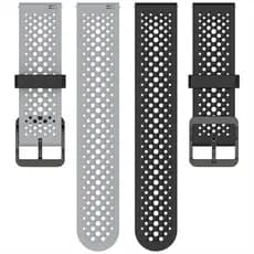 Pulseira Universal De Cores Duplas , 20MM 22MM , Para Huawei Watch GT GT2 GT3 , silicone Líquido , Respirável Honor SE 4