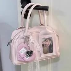 3091 Coleção De Pessoas Bolsa De Pequena Capacidade Pode Conter Cartão Pequeno Crossbody Feminina Kpop K0G