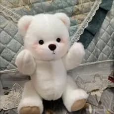 30cm [Articulações Móveis] Boneca de Pelúcia Lena Urso Brinquedo Urso Feito à Mão Presente Fofo para Mulheres Barato