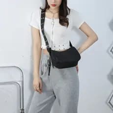 Bolsa Feminina Estilo Jennie Para Axilas , Pequena De Ombro Crossbody De Designer Com Alça Ajustável Deslocamento Diário