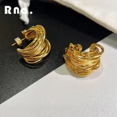[N316] Brincos Moda Luxo Joias Exclusivas Presente