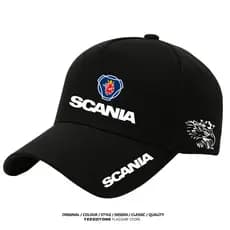Boné de Beisebol Resistente ao Desgaste, à Prova de Sol e Absorvente de Suor com Logo Scania Saab para Motoristas de Cam