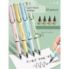 🔥 Lápis Infinito​ 🔥 Lápis Sem Apontar Lápis Tecnológico Lápis Liupin Hall Eternal Pencil Longa Resistência Para Estuda