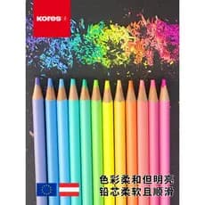 🔥 Material Escolar 🔥 lápis para colorir Lápis de Cor VENDA QUENTE Europeu KORES Cores Macaron Óleo Chumbo Conjunto Can