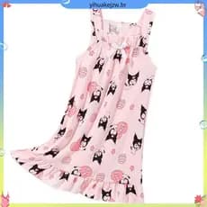 Loja venda quente crianças camisola nuvem algodão médio grande crianças exterior Wear verão meninas camisola estilo fino