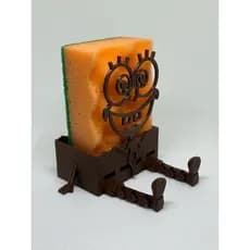 porta esponja/organizador de pia/suporte esponja cozinha/porta esponja divertido/organizador cozinha