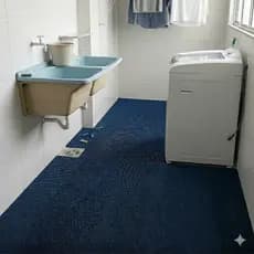Tapete Antiderrapante para Box Banheiros Vestiarios Lavanderias e Locais Úmidos Tamanho 120cm x 110cm