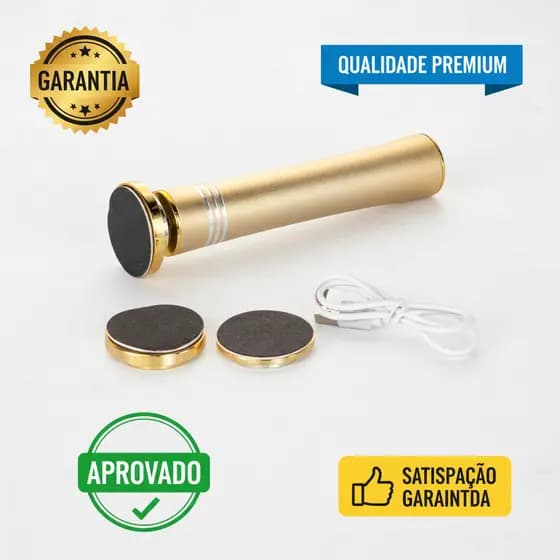 Pedicure Elétrica Esfoliador Para Pés Portátil Lixa Rápida