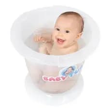 Banheira Infantil Babytub Tradicional 0-6 meses Transparente