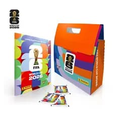 Copa Do Mundo 2026 BOX Sacola Álbum Capa Dura + 30 Envelopes