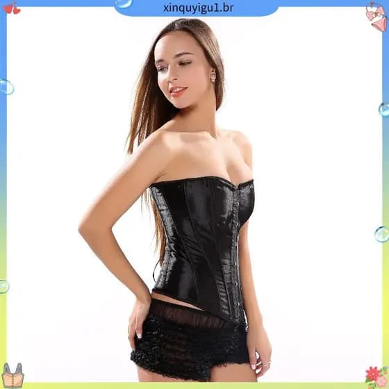 Espartilho De Cetim , Linha Casual , Tamanhos 36 A 56 , Cores M147