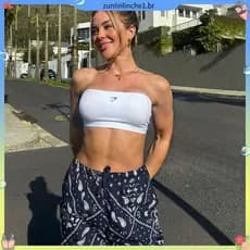 Sutiã Esportivo Sem Alças De 2 Vias FitWild | Removíveis E Acolchoadas 3 Cores Estoque Pronto S-XL