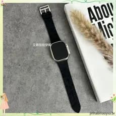 Adequado para iWatch cinta Apple s9 pulseira de relógio inteligente novo estilo Silicone esportes masculino feminino cin