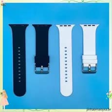 Adequado para Huaqiangbei S9/S8/S7/S10/S11 relógio inteligente pulseira de Silicone S 8Ultra pulseira relógio corrente