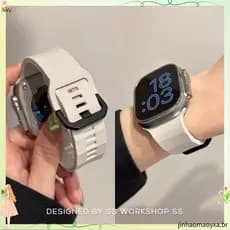 Adequado para Redmi watch6 pulseira Xiaomi 10/9pr o cinta watch5/4 onda padrão pulseira de Silicone