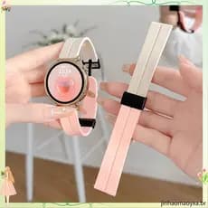 Novo estilo de duas cores adequado para Huawei gt4/gt3 pulseira de Silicone magnético watch4pro cinta novo estilo 41mm