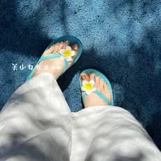 🔥 hinelo antiderrapante praia​ 🔥 VENDA QUENTE Chinelo Antiderrapante Flor Aplicada Linda Menina Heróis Original Jio Ch