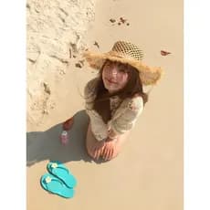 🔥 Chinelo Antiderrapante 🔥 VENDA QUENTE Chinelo de Praia Feminino Estilo Coreano Chinelos De Flores Sanya Seaside Sand