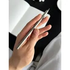 Lápis Eterno Liga De Titânio Simples Metal Grafeno Tecnologia Preta Sem Corte Durável 2H Recarga Borracha Apagável