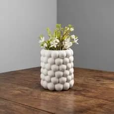 Cachepot Amora Vaso Decorativo Bubble Design Escandinavo Minimalista para Suculentas e Decoração