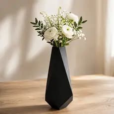 Vaso Decorativo Geométrico Atto Casa Vaso Moderno Minimalista Cachepot Luxo Sala Quarto Escritório
