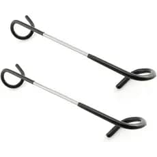 Gancho para Lanterna de Camping, Suporte para Lâmpada de Tenda, Gancho Antiderrapante para Camping e Caminhadas - 2 peça