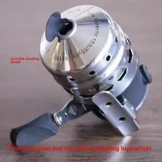 Cross-Border peixes fortaleza Metal carretel de pesca de aço inoxidável SC35SP35 isca roda freio de mão linha automática