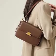 2026 sacos All-Match bolsa de ombro Commuter mensageiro saco Tofu pequeno quadrado saco axilas saco feminino