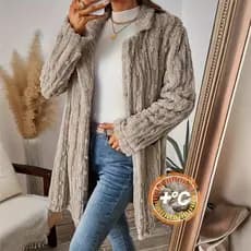 Cross-Border dupla face velo Jacquard grande lapela jaqueta confortável Casual terno colarinho duplo-Brea