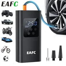 Compressor De Ar Portátil Para Inflar Pneus EAFC , Bomba De 150 Psi De Carro , Com D