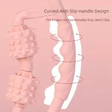 Rolos De Espuma De Dente De Lobo , Massageador De Perna Pequena , Formato De Anel , Braçadeira , Relaxante Muscular , Mu