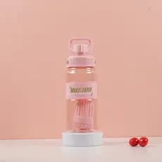 Novo copo para beber direto de grande capacidade, garrafa de água esportiva para homens e mulheres, copo de água de plás
