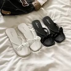 Arco cruz Flip-Flops novo estilo saia All-Match exterior usar sandálias chinelos feminino verão sola macia bonito sapato