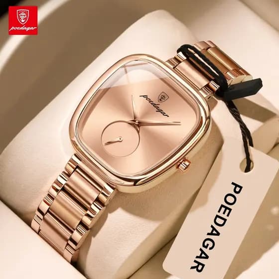 Relógio Feminino De Luxo Da Moda POEDAGAR