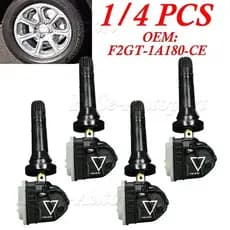 1/4 Pces 433MHZ TPMS Sensor De Pressão Dos Pneus Para Ford Edge Explorer Fiesta Focus Ranger F2GT-1A180-CD CE CBauto Peç