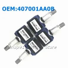 4 Unidades 407001sensor De Pressão Dos Pneus Aa0b 315MHZ TPMS Para 03-07 Infiniti FX35 FX45 G35 M35 M45 Q45 QX4 Nissan 3