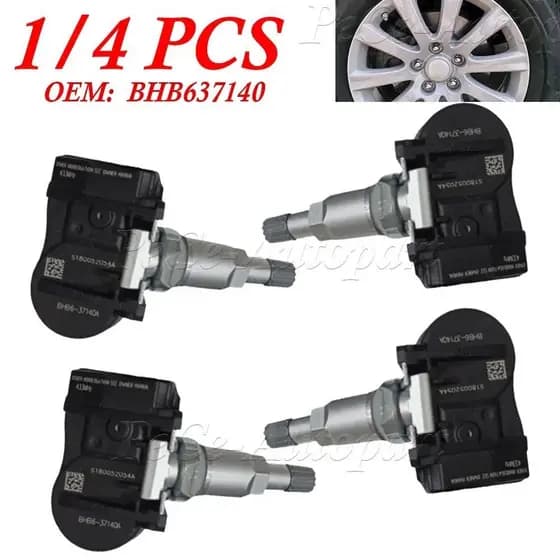 1/4PCS Carro Bhb637140um BHB637140 Sensor De Pressão Dos Pneus 433MHZ TPMS ForMazda 2 3 5 6 CX-5 CX5-6 CX6-9 CX9 MX Artz